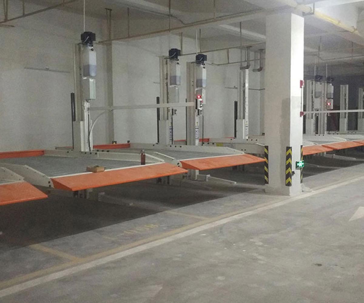 威遠地下室簡易升降類停車庫改造