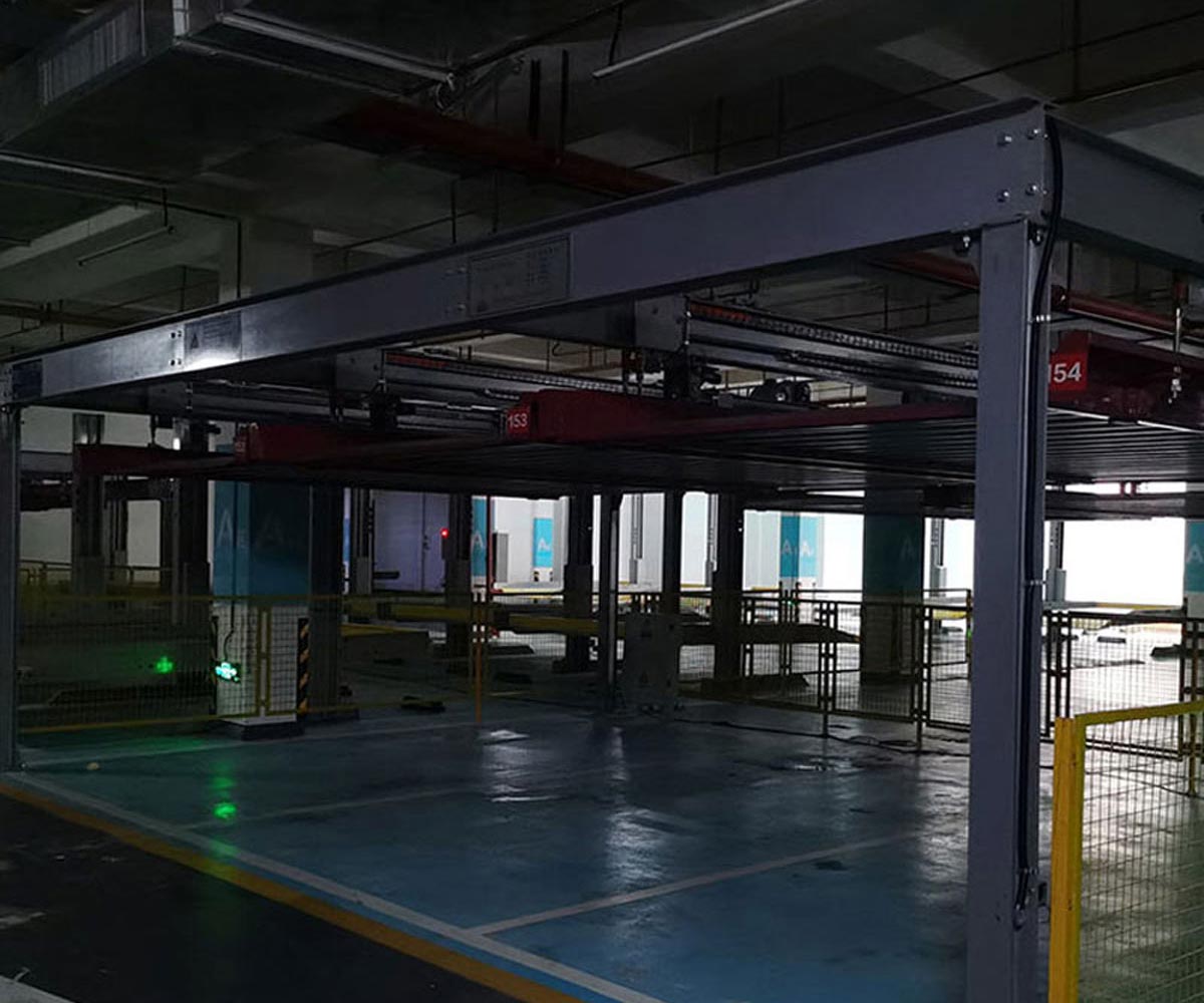 色達(dá)升降式立體停車庫短租