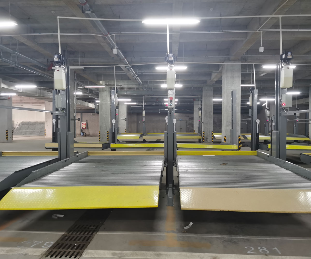 鹽亭地下室簡易類機械式立體車庫過驗收