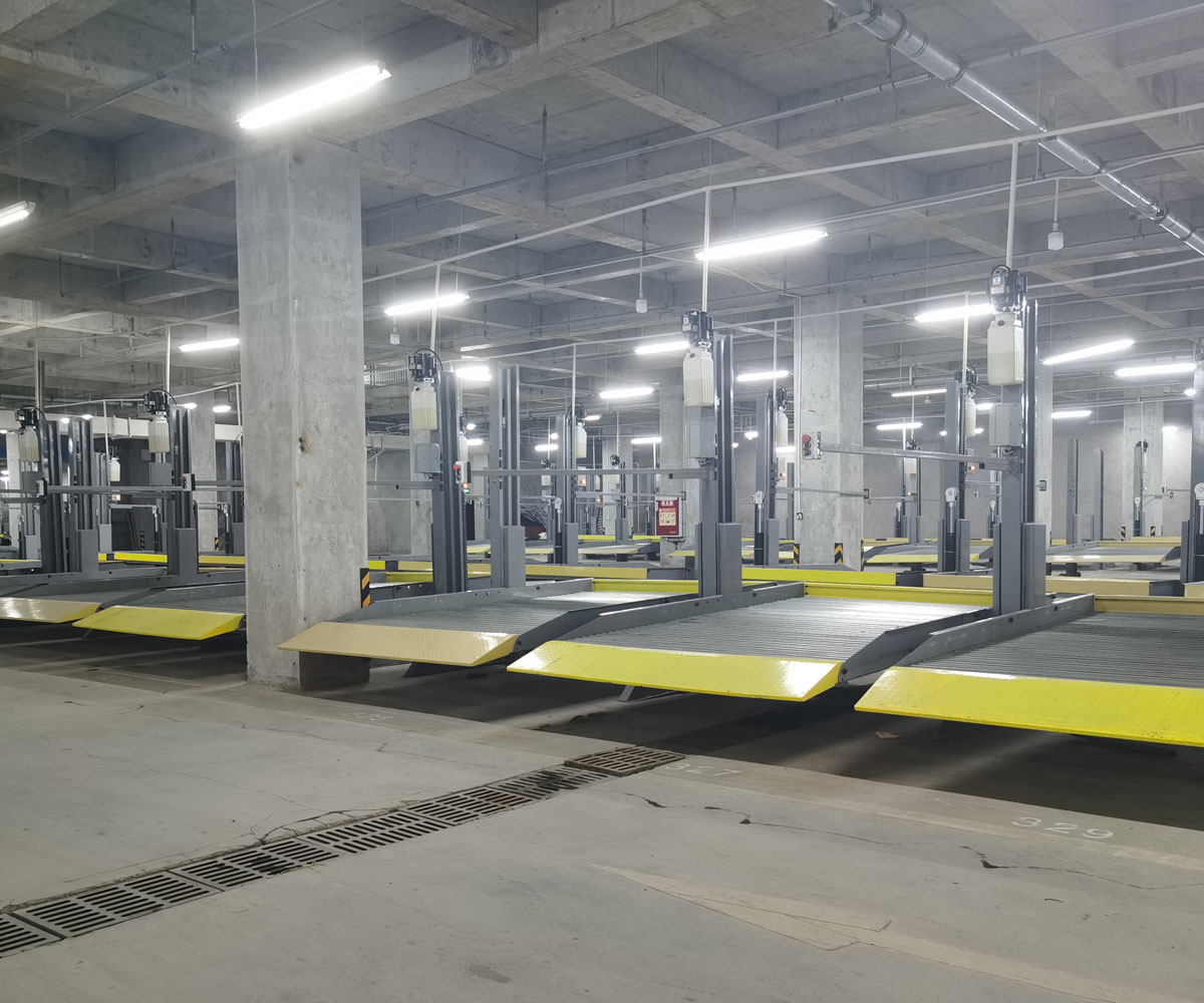 云南四柱簡易升降類停車立體車庫租用