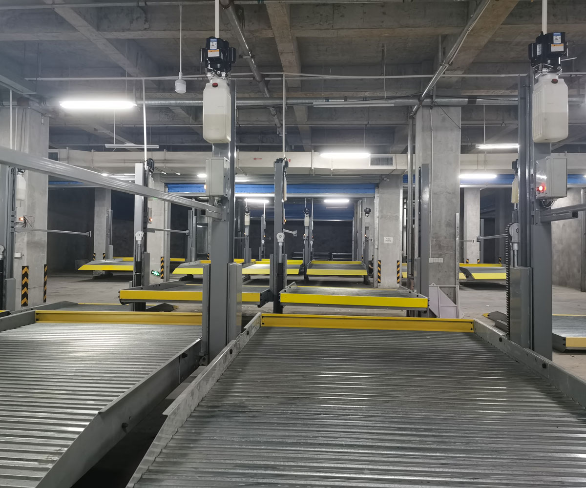 陜西二層升降橫移式機(jī)械停車位租用
