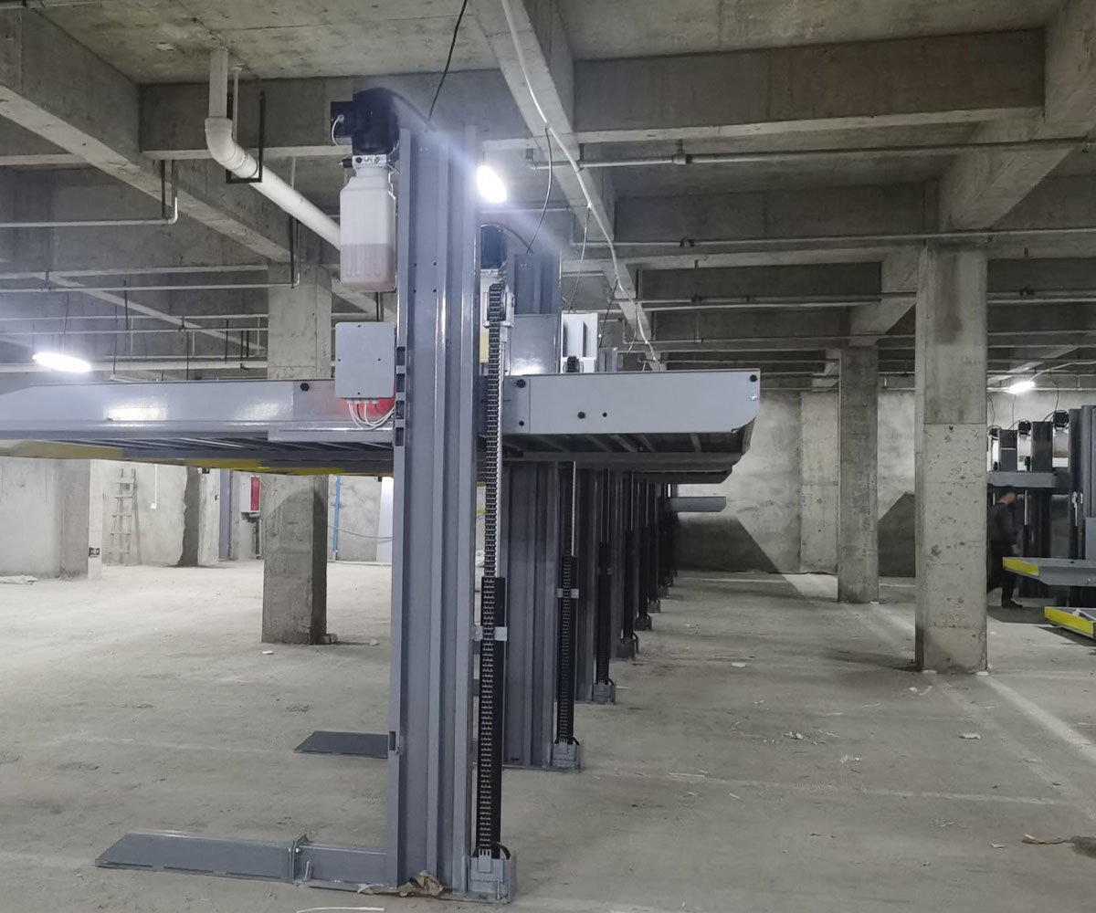 得榮2層升降式機械式立體車庫出租
