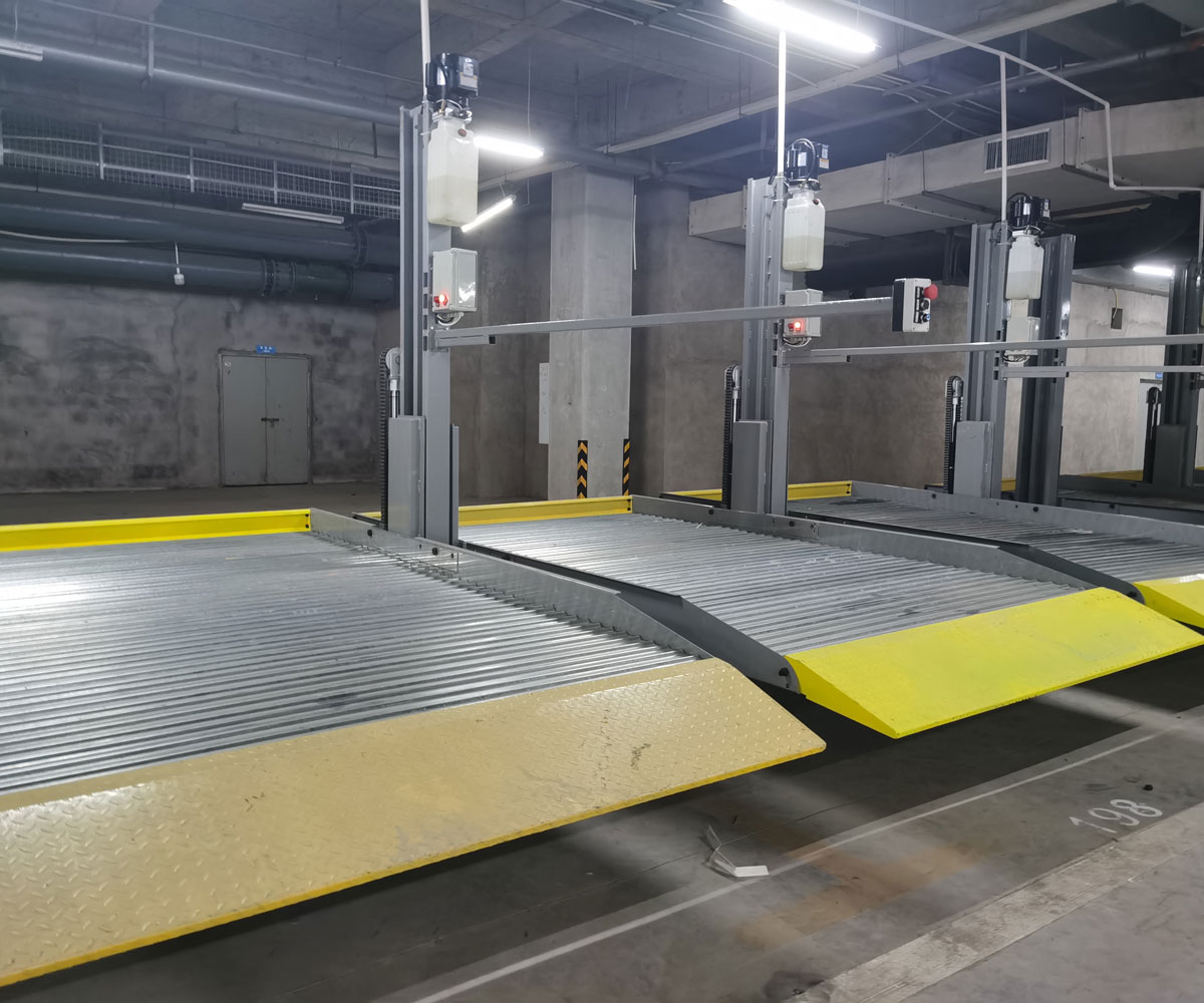 合江雙柱簡易式立體車庫停車設(shè)備出租