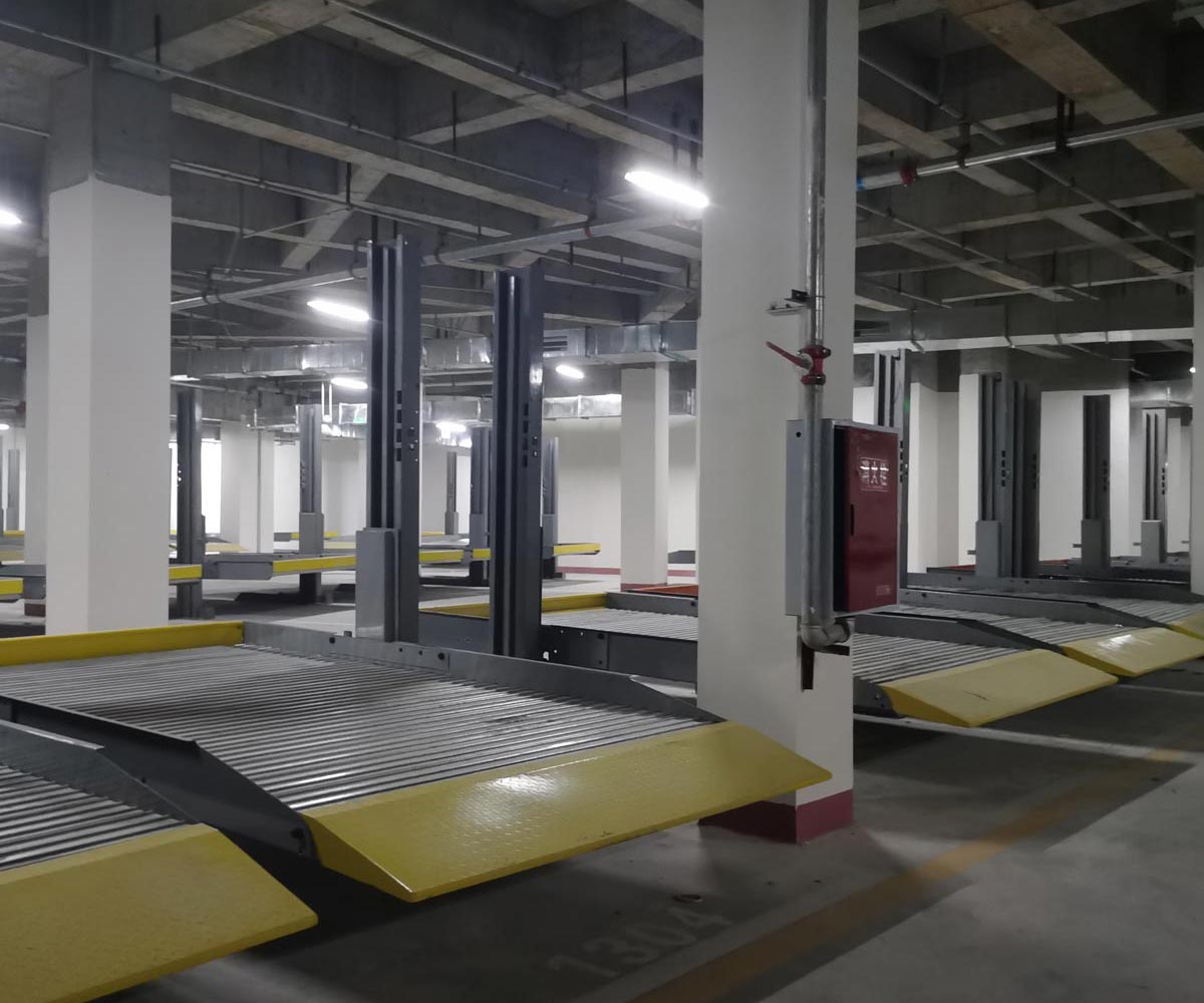 遂寧雙柱簡易式停車立體車庫租賃