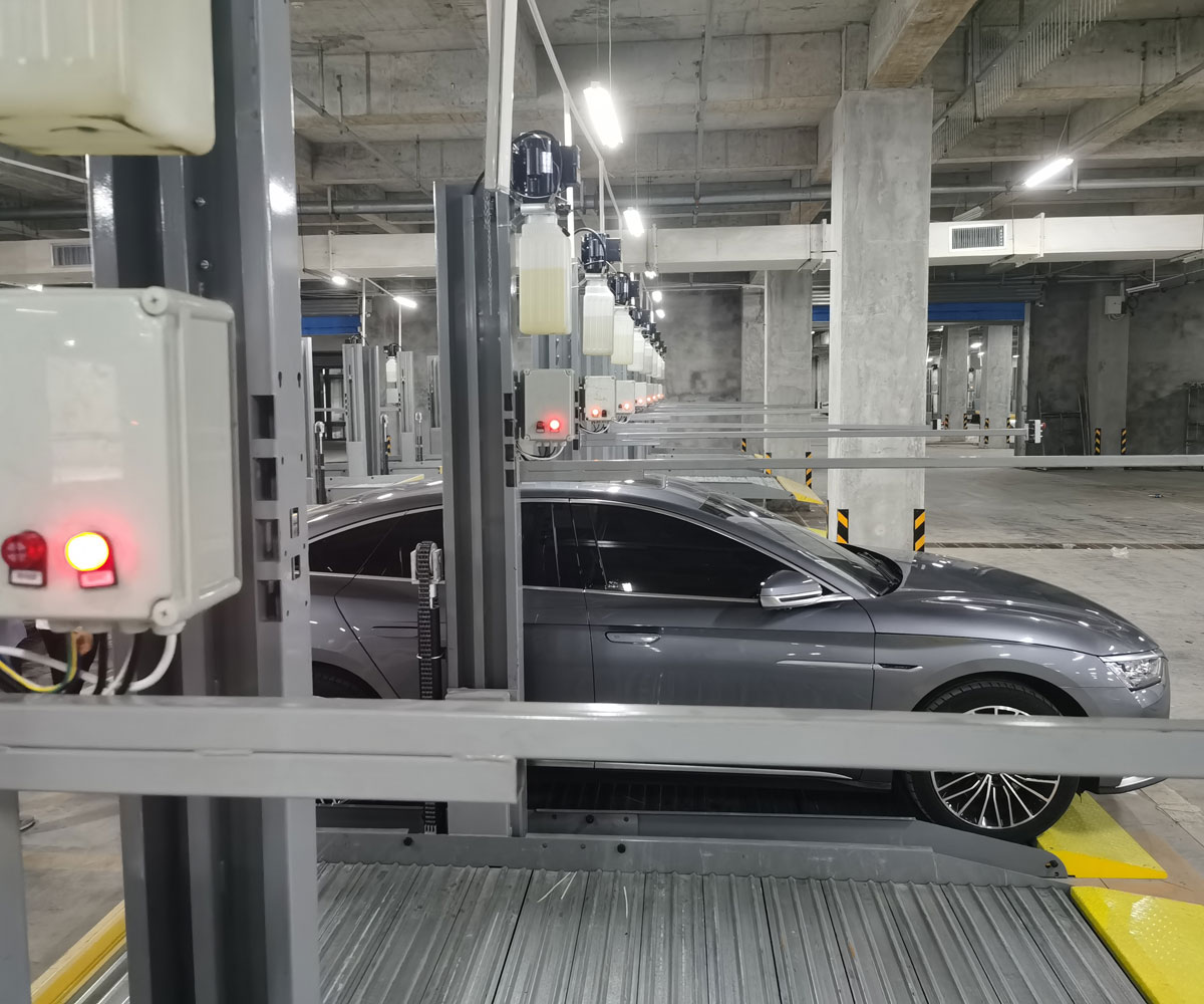 地下車庫的建造方法及井筒式地下立體車庫的原理