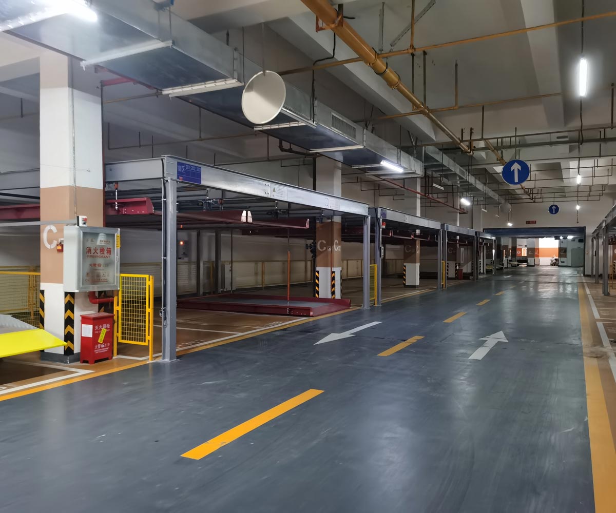 鄰水兩柱簡易升降類立體車庫