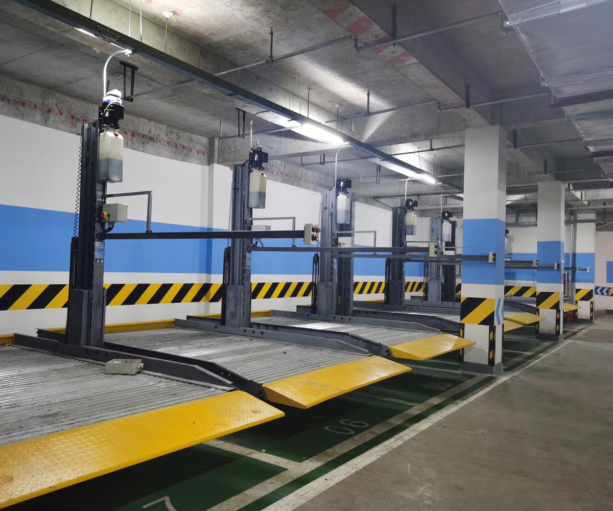 西區(qū)家用簡易式機(jī)械車庫