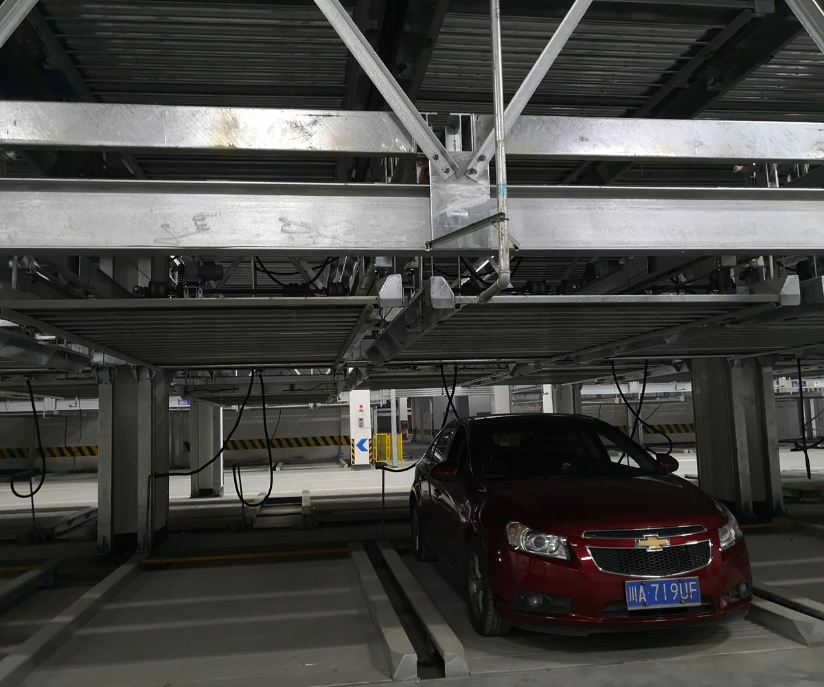 榮縣兩層PSH型機(jī)械立體車(chē)庫(kù)