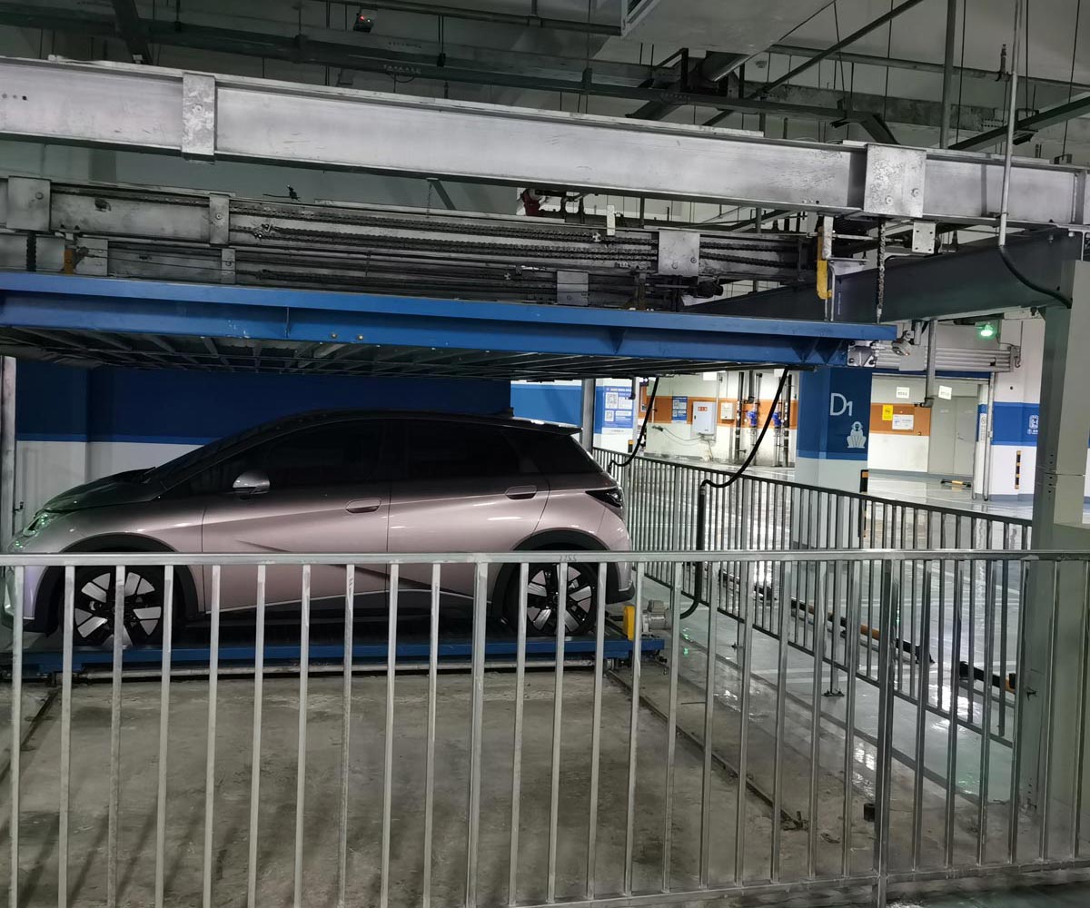 平武四柱PSH升降橫移式立體停車設(shè)備